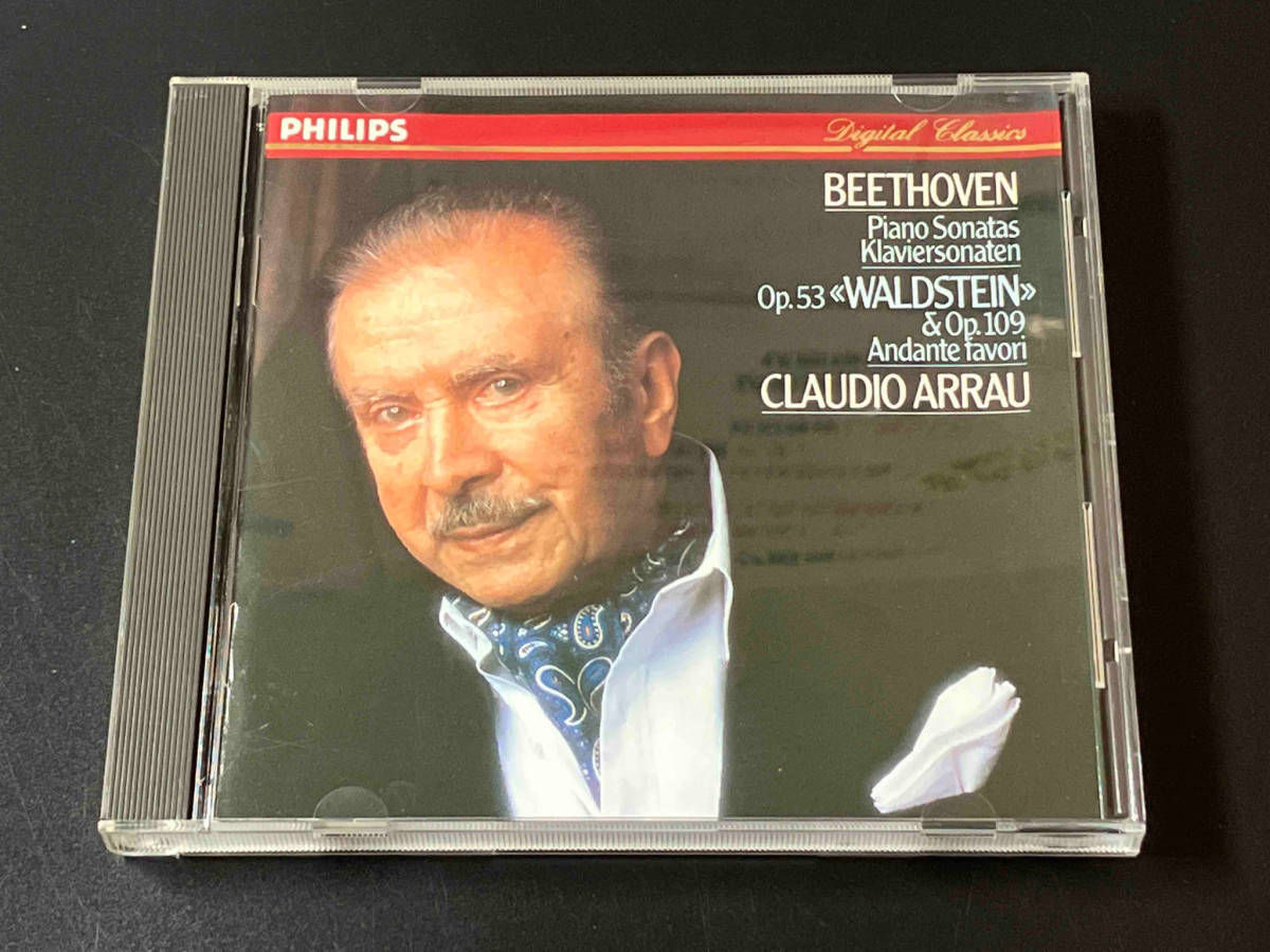 クラウディオ・アラウ CD BEETHOVEN：PIANO SONATAS OP 53”WALDSTEIN”＆OP.109 / ANDANTE FAVORI[輸入盤]の画像1