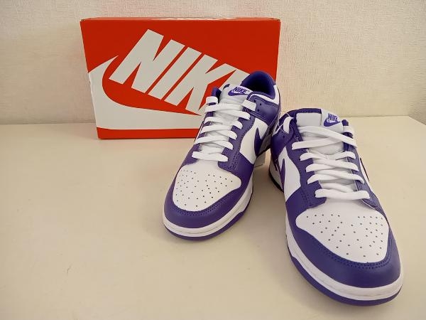 NIKE DUNK LOW CHAMPIONSHIP COURT PURPLE　ナイキ ダンク ロー チャンピオンシップ コート パープル スニーカー DD1391-104