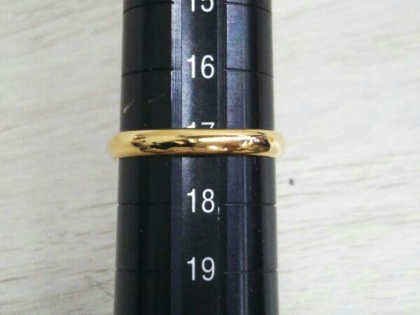 【日本造幣局刻印有】K18 イエローゴールド 総重量2.8g リング 指輪 アクセサリー_画像7