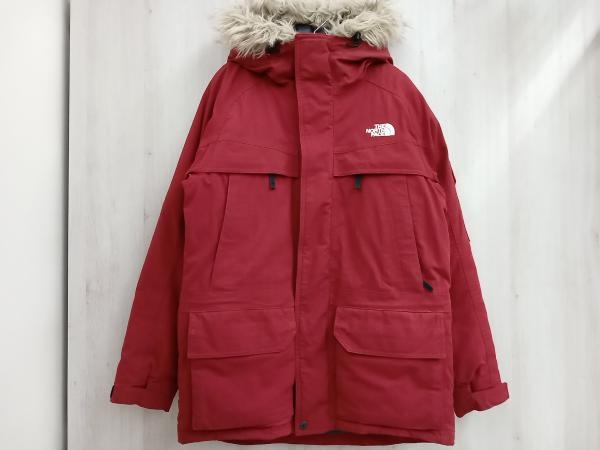 返品?交換対象商品】 ダウンジャケット FACE NORTH THE レッド 赤 M
