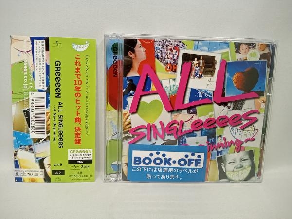 GReeeeN CD ALL SINGLeeeeS~&New Beginning~(通常盤)_画像1