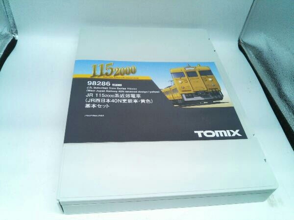 Ｎゲージ TOMIX 98286 JR 115-2000系近郊電車(JR西日本40N更新車・黄色)基本セット トミックス_画像2