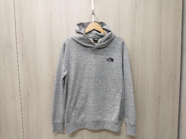 THE NORTH FACE ザ・ノース・フェイス NT12142 バックスクエアロゴフーディー サイズＭ グレー スウェットパーカー_画像1