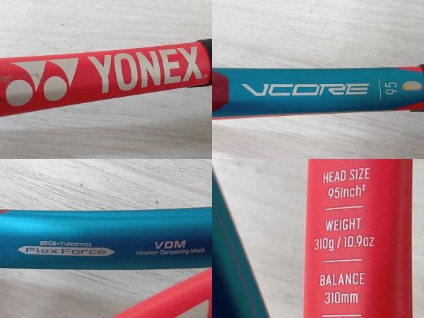 硬式テニスラケット YONEX VCORE 95 ヨネックス サイズ2_画像6