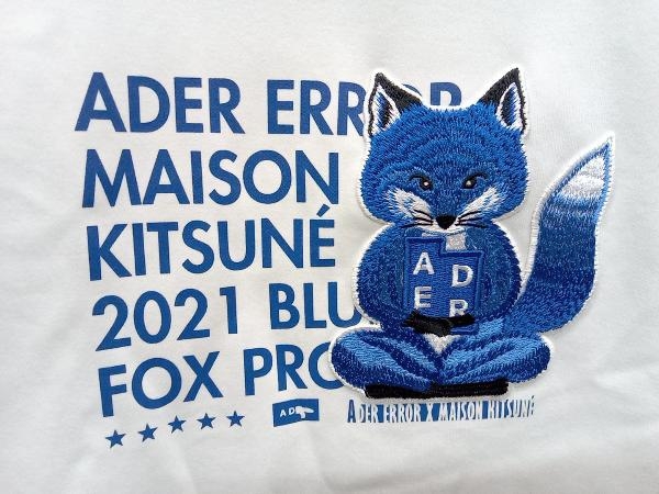 MAISON KITSUNE Ader Error メゾンキツネ アーダーエラー 半袖Tシャツ No.BKKFWHT03WH サイズA1 ホワイト 白 夏_画像8