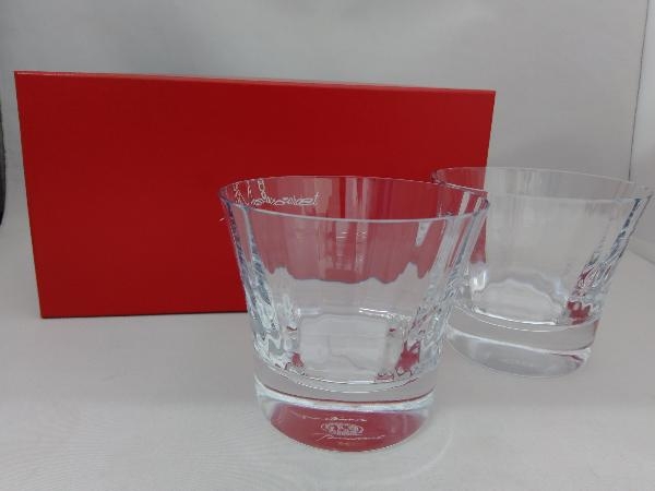 Baccarat グラス 2客 ミルニュイ ロック ブランド食器 店舗受取可-