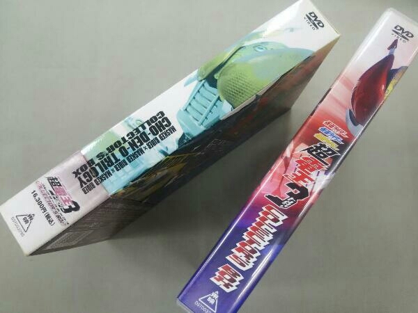 帯あり DVD 仮面ライダー×仮面ライダー×仮面ライダー THE MOVIE 超電王トリロジー コレクターズBOX_画像3