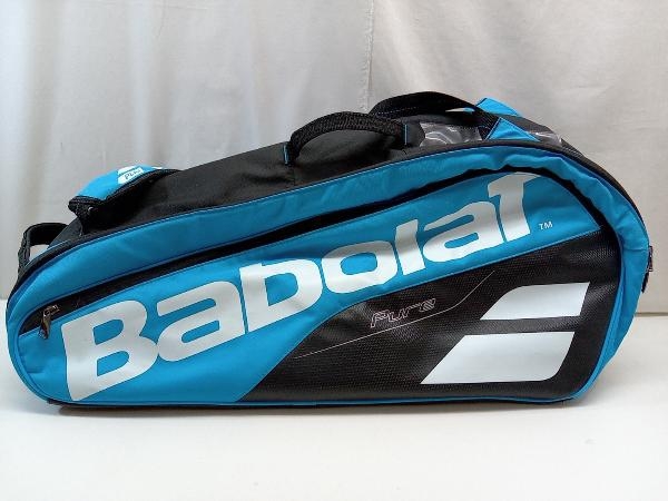 Babolat バボラ テニス ラケットバッグ ライトブルー×ブラック_画像2