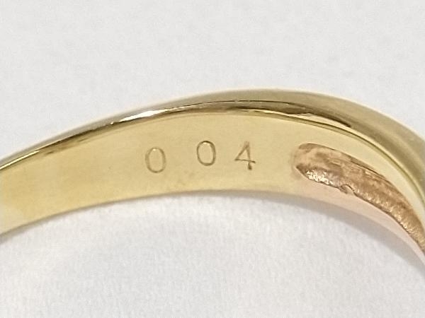 新品仕上げ済】STAR JEWELRY スタージュエリー K18 #8 ダイヤ 0.04ct