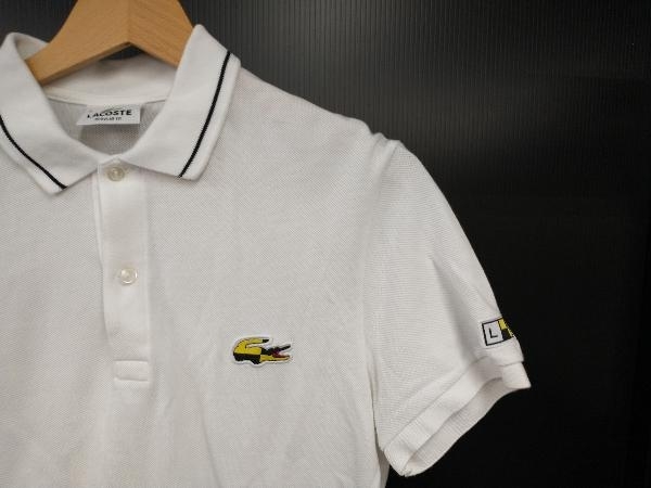 LACOSTE ラコステ ポロシャツ LACOSTE 半袖ポロシャツ サイズ3　ホワイト 店舗受取可_画像2