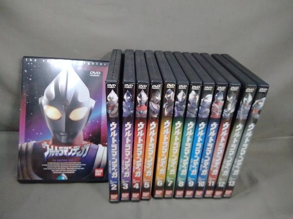 ウルトラマンティガ DVD 全13卷 全卷セット 特撮 レンタル-