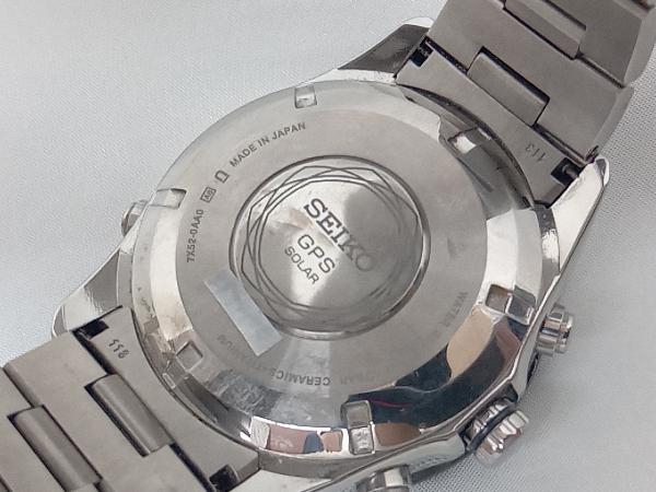 【SEIKO ASTRON】7X52-0AA0 腕時計 GPSソーラー10BAR サファイアガラス メンズ 中古_画像3