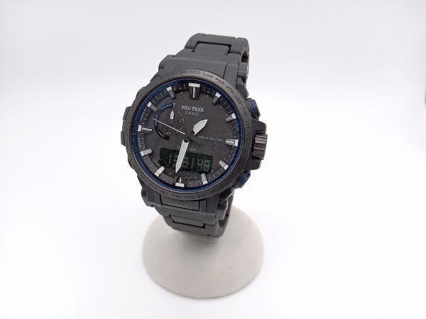 最安挑戦! CASIO/PRO 腕時計 稼働品 TREK/PRW-61FC-1JF/ソーラー式