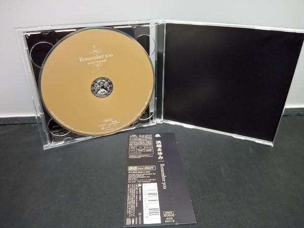 浜崎あゆみCD Remember you(Blu-ray Disc付) 商品細節| Yahoo! JAPAN