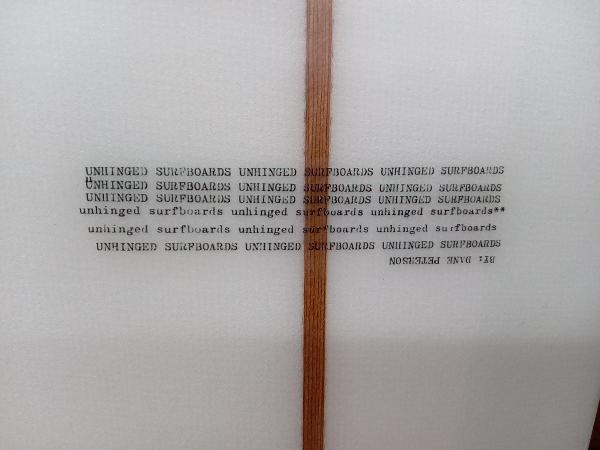 [ home delivery un- possible : business office stop ]UNHINGED 9*5~ surfboard store receipt possible 