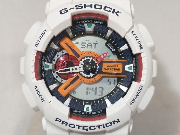 CASIO カシオ G‐SHOCK GA-110PS-7AJR 綾波レイ プラグスーツモデル 2023年8月電池交換済み 時計 店舗受取可