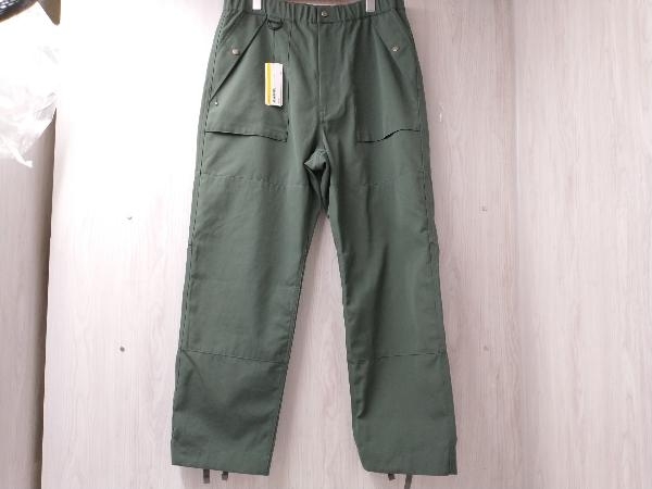 SNOW PEAK TAKIBI Over Pants PA-22AU101 スノウ ピーク タキビ オーバー パンツ ロングパンツ Lサイズ モスグリーン_画像1