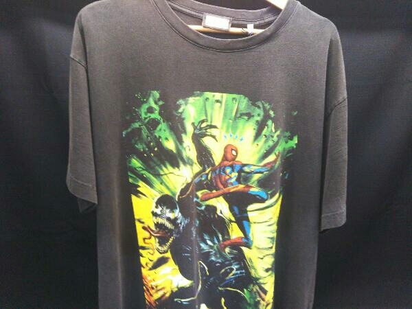 Marvel Kith Spider-Man Venom Battle Vintage Tee Black マーベル スパイダーマン 22-071-060-0026-3-0 ブラック サイズ：XL半袖Tシャツ_画像1