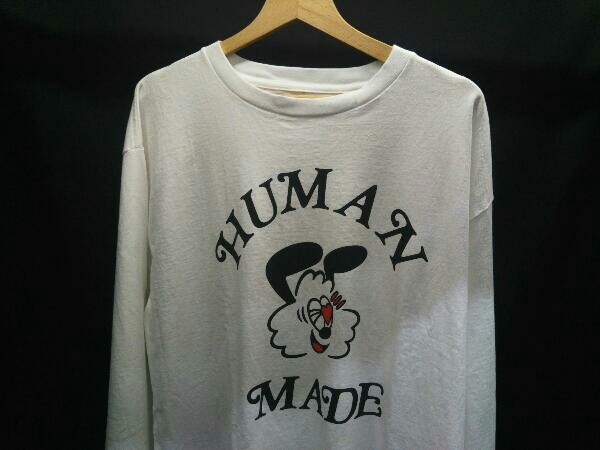 ホワイト HUMAN MADE ヒューマンメイドVALENTINES DAY L/S T-SHIRT 半袖Tシャツ サイズ：XXL 白_画像1