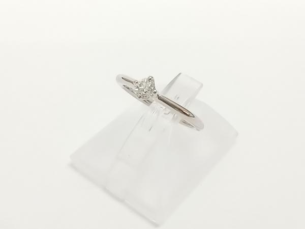 驚きの安さ ダイヤモンド Pt900 0.185ct リング 総3.2g #10 プラチナ台