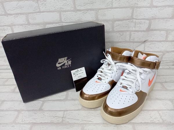 『1年保証』 NIKE 店舗受取可 27cm メンズ ブラウン ホワイト スニーカー QS ミッド エアフォース1 ナイキ DH5623-100 QS MID 1 FORCE AIR 27.0cm 『1年保証』 NIKE 店舗受取可 27cm メンズ ブラウン ホワイト スニーカー QS ミッド エアフォース1 ナイキ DH5623-100 QS MID 1 FORCE AIR 27.0cm