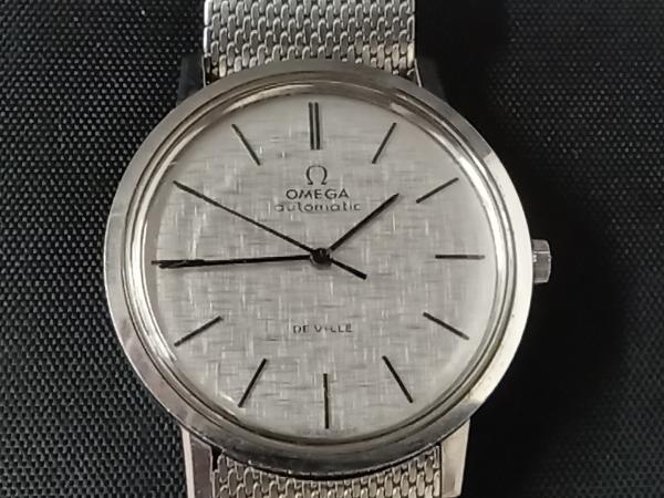 ジャンク OMEGA(オメガ)／DeVille(デビル) 腕時計 ジャンク ベルト社外品_画像1