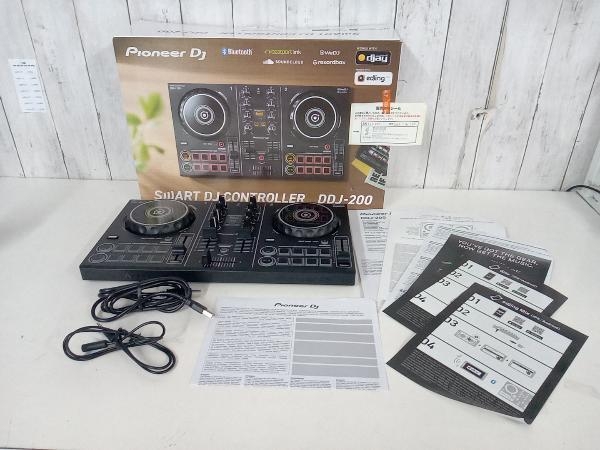 動作確認済】pioneer DJ 2ch/ スマートDJコントローラー DDJ-200/2019