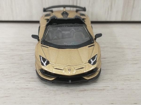 MINI GT 1/64 ランボルギーニ アヴェンタドール SVJ ロードスター Oro Elios_画像7