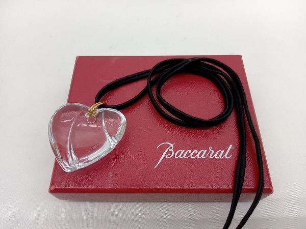 [Baccarat]304-10 бренд аксессуары колье Heart женский б/у 