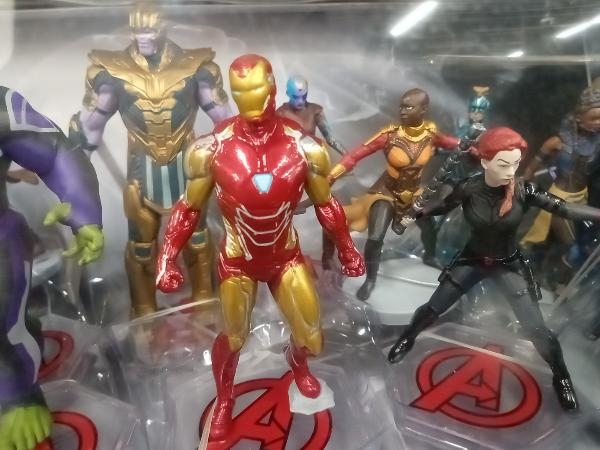 未開封品 MARVEL マーベル スタジオ メガフィギュアセット 巨大フィギュアプレイセット_画像4