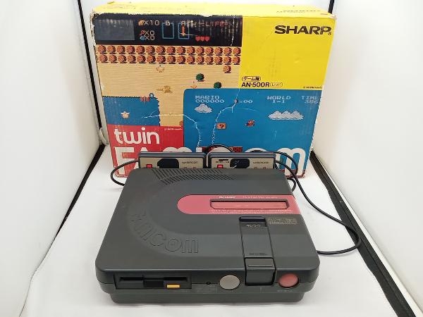 ジャンク 「1台1円スタート！」SHARP TWIN FAMICOM ツインファミコン