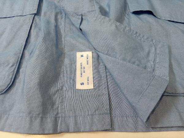 【タグ付き】SH エスエイチ ミリタリーシャツ SH-FTGJ-003 長袖シャツ ライトブルー M 参考価格￥55,000 店舗受取可の画像7