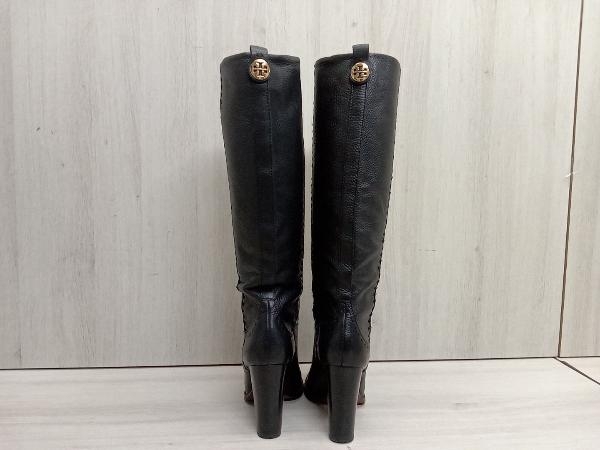 TORY BURCH long boots black size 7 1/2M( approximately 24.5cm degree ) Tory Burch heel height approximately 10cm