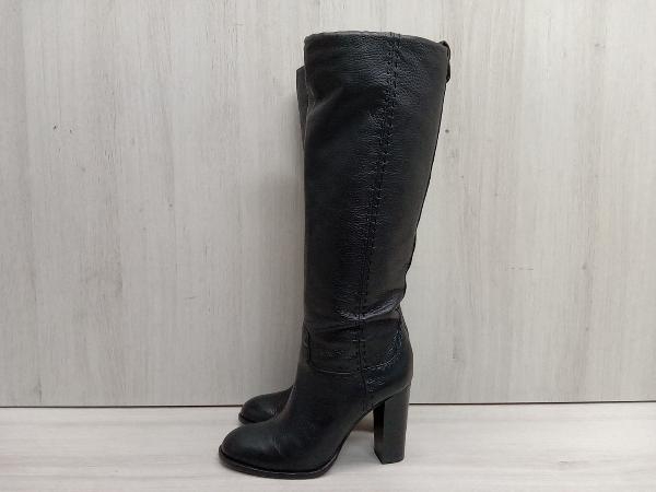 TORY BURCH long boots black size 7 1/2M( approximately 24.5cm degree ) Tory Burch heel height approximately 10cm