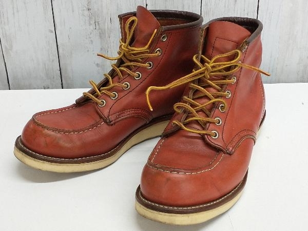 品多く RED WING /8875/6インチ クラッシックモックトゥ/ワークブーツ