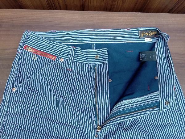 Trophy Clothing| Trophy k Rossi ng| полоса рисунок джинсы |32 дюймовый | оттенок голубого 