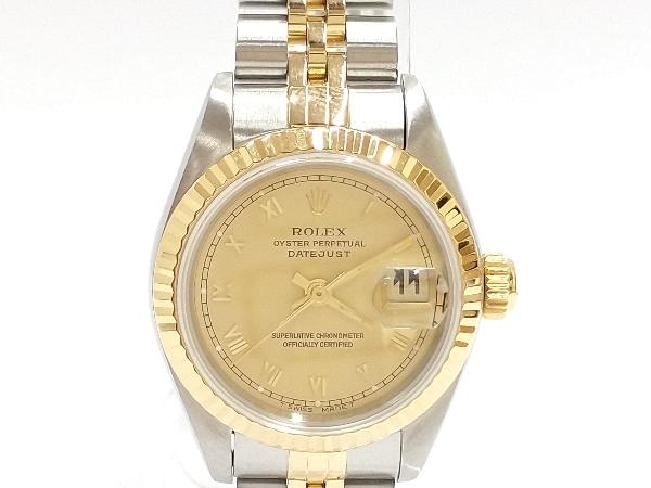 安い ローマン デイトジャスト ロレックス 【ポリッシュ済み】ROLEX 自動巻き 箱有り 69173/S517792 腕時計 その他 安い ローマン デイトジャスト ロレックス 【ポリッシュ済み】ROLEX 自動巻き 箱有り 69173/S517792 腕時計 その他