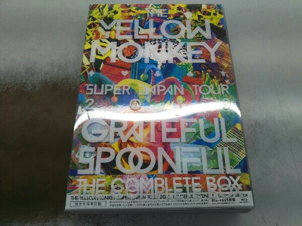 Blu-ray 帯あり THE YELLOW MONKEY SUPER JAPAN TOUR 2019 -GRATEFUL SPOONFUL- Complete Box(完全生産限定版)(Blu-ray Disc)_画像1