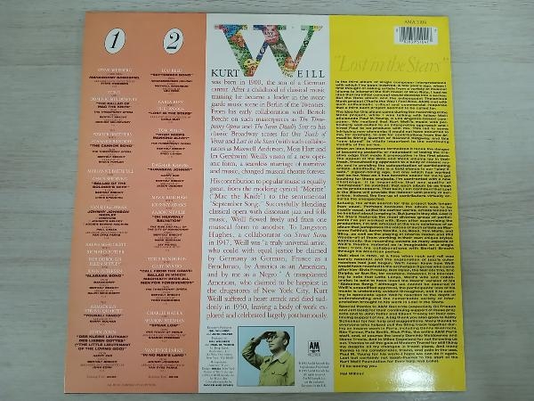 【LP】Kurt Weill Lost in the Stars AMA 5104_画像2