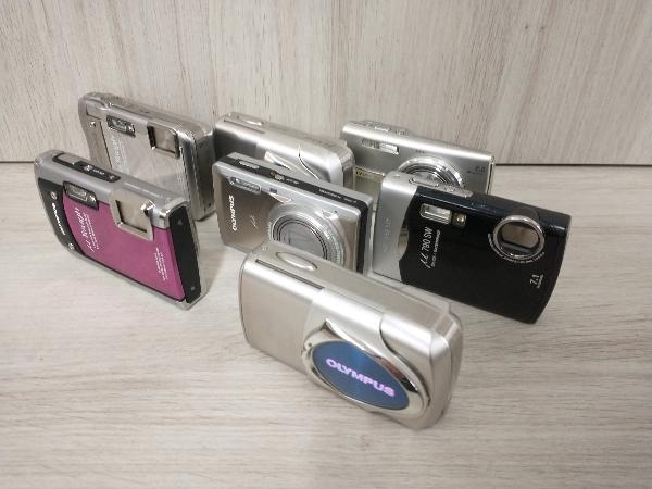 【ジャンク】 OLYMPUS μシリーズ コンパクトデジタルカメラ 7台セット