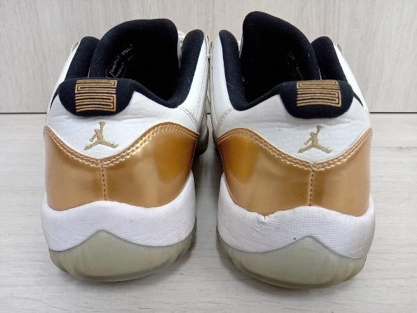 NIKE スニーカー NIKE AIR JORDAN 11 RETRO LOW CLOSING CEREMONY スニーカー 26.5cm ホワイト×ゴールド 528895-103_画像3