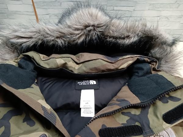 THE NORTH FACE/ノースフェイス/ND00492/マクマードパーカー/迷彩柄/カーキ/ダウンジャケット/フード付き/Lサイズ_画像3