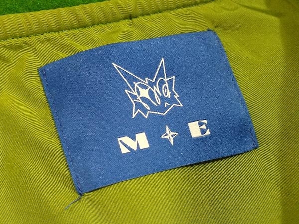 冬 MAISON EMERALD (ME) メゾン エメラルド Rose emblem BASEBALL JACKET スタジャン スタジアムジャンパー MA-1 ボンバージャケット L_画像3