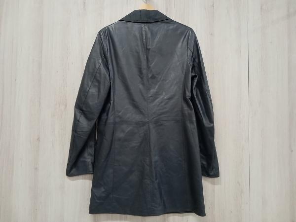 JIL SANDER ジルサンダー ジャケット チャコールグレー SIZE:44 XSサイズ ラムレザー リバーシブル EM651051_画像2