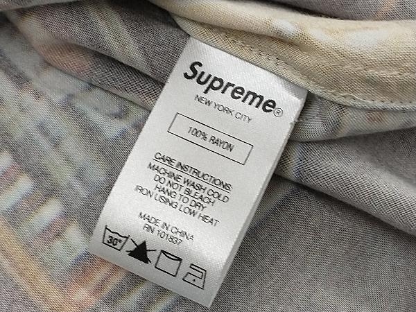 Supreme/ 18ss/ Drugs Rayon Shirt /半袖シャツ/シュプリーム/オープン