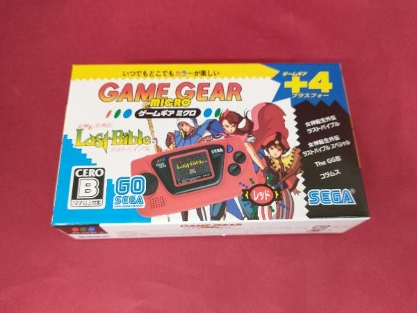 超目玉】 未開封品 ゲームギアミクロ レッド(HCV3279) ゲームギア