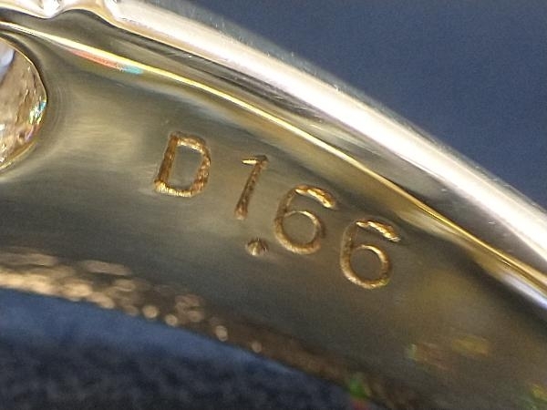 K18 18金 YG ダイヤモンド リング 指輪 イエローゴールド D1.6ct 7.7g #11.5 店舗受取可_画像5