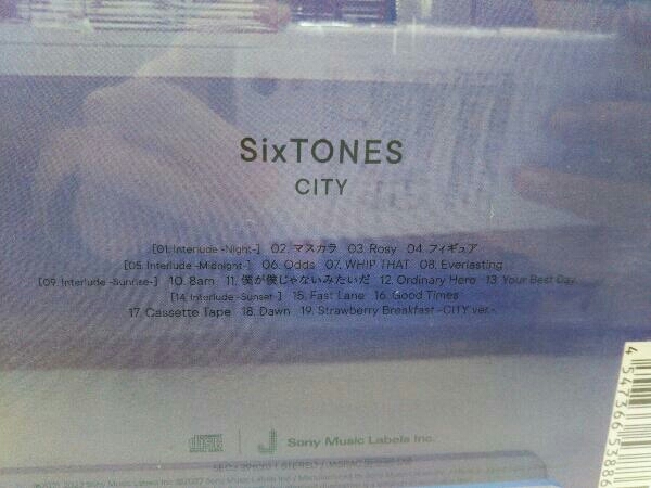 SixTONES CD CITY(通常盤)_画像2
