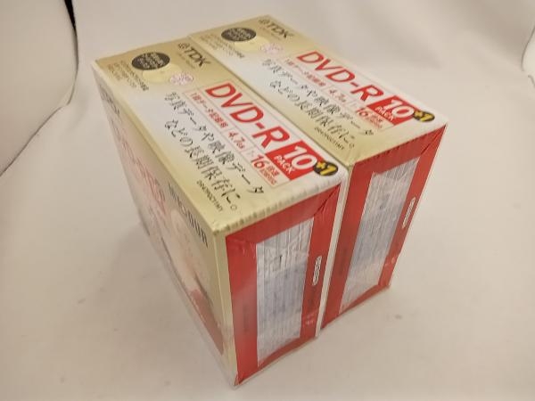  unopened DVD-R(10PACK 4.7GB)2 piece set 