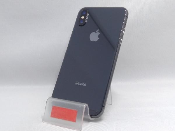 au 【SIMロックなし】NQAX2J/A iPhone X 64GB スペースグレイ au